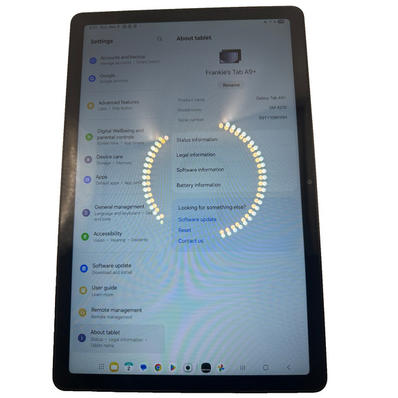 Samsung Galaxy Tab A9+ SM-X210 64 GB, Wi-Fi, 11 in - Silver - Picture 3 of 4